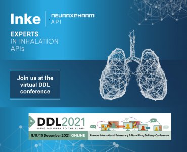 Inke to sponsor the virtual Drug Delivery to the Lungs Conference 2021