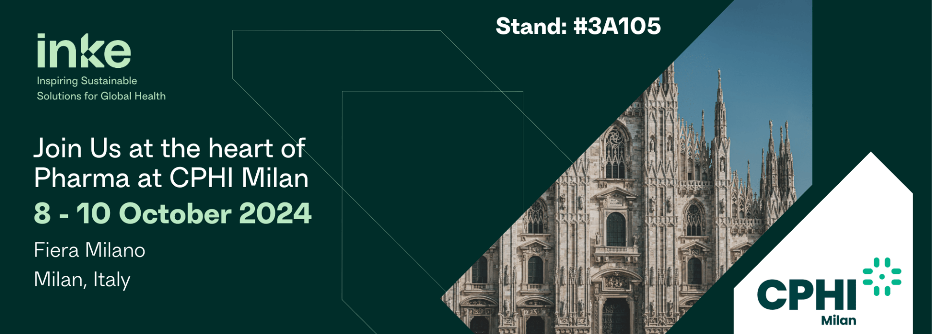 Join Inke at CPHI Milan 2025 A Global Pharma Event Inke